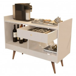 Aparador Buffet JB 4064 c/ Pés Palito - Jb Bechara - Perola Aparador Buffet JB 4064 c/ Pés Palito - Jb Bechara - Perola