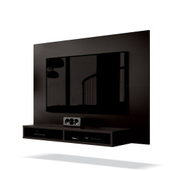 Painel Fox para TV até 46 – EDN Móveis - Preto Painel Fox para TV até 46 – EDN Móveis - Preto