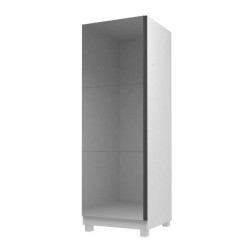 Sapateira Gold c/ 1 Porta Espelhada 6 Prateleiras - Branco Sapateira Gold c/ 1 Porta Espelhada 6 Prateleiras - Branco