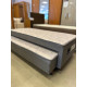 Bicama Solteiro Compact Plus C/ Auxiliar 88X188X40 - Cinza