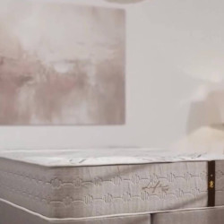 Colchão King Molejo Life c/ Molas ensacadas 193x203x33cm - Bege Colchão King Molejo Life c/ Molas ensacadas 193x203x33cm - Bege