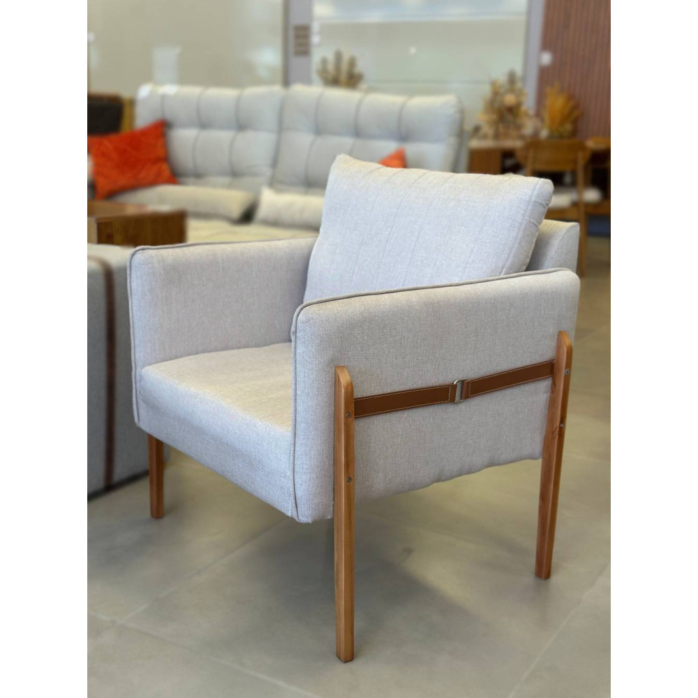 Poltrona Orion Plus - 1053 Linho Bege 