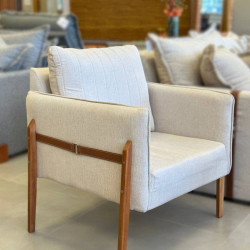 Poltrona Orion Plus - 1053 Linho Bege 