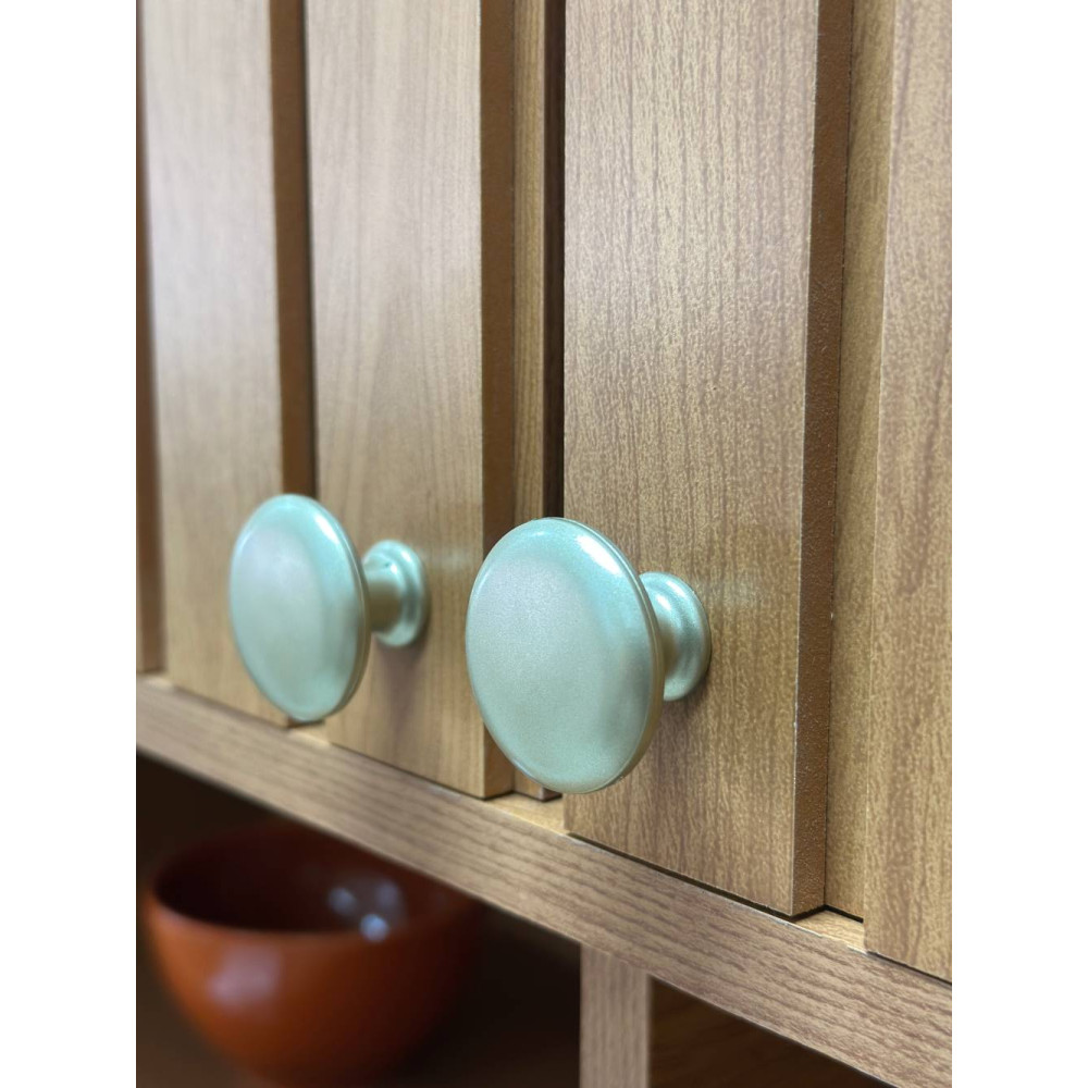 Armário Aéreo Divina com 2 Portas e Nichos 120cm - Cinamomo