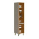 Paneleiro Allure 50cm - Jequitiba/Gris Fosco