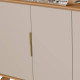 Aparador Buffet Evora 1.6  c/4 portas - Jequitiba/Off White Fosco 