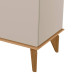 Aparador Buffet Evora 1.6  c/4 portas - Jequitiba/Off White Fosco 