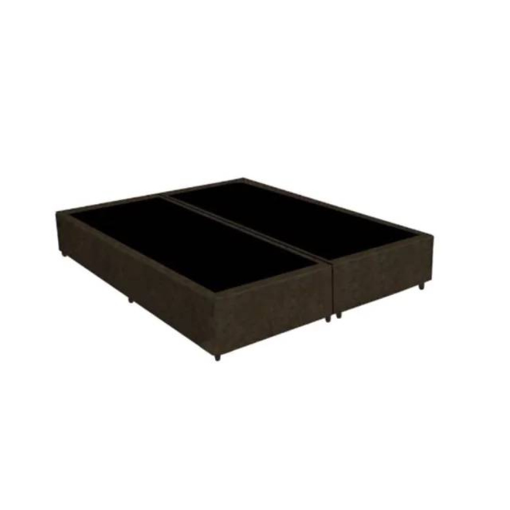 Base Box Queen 158x198x30 Linho - Bio Flex- Marrom