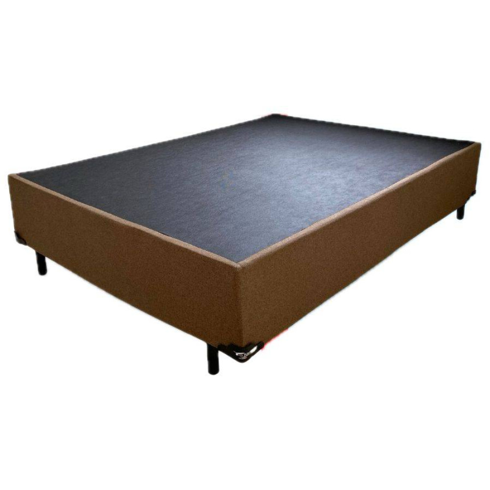 Base Box Casal 138x188x30 Linho - Marrom