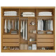 Guarda Roupa Casal Alvorada 6 Portas c/ 6 Gavetas - Nature /Off White