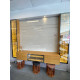 Home Luminare c/ Porta Reflecta 293cm c/ Led para Tv até 85 " - Off White/Naturale