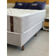 Colchão Casal Molejo Life c/ Molas ensacadas 138x188x33cm + Base Box Casal Life 138x188x25 - Bege