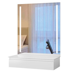 Camarim Lyon com 1 Gaveta - Branco Acetinado Camarim Lyon com 1 Gaveta - Branco Acetinado