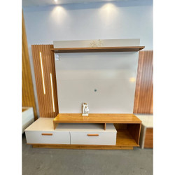 Estante Home Despertar para Tvs até 65" - Cinamomo/ Off White Estante Home Despertar para Tvs até 65" - Cinamomo/ Off White