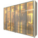 Guarda Roupa Casal com 6 Portas Reflecta com Pés com Led Innova - Off White