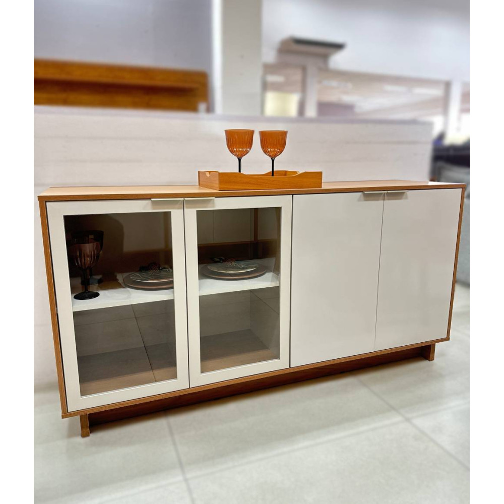 Buffet Vitoria c/ 4 Portas - Freijó / Off White