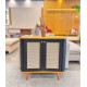 Aparador Buffet Jutai 2 Portas - Preto/Nature