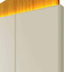Conjunto Painel Magnífico 220 + Rack Magnífico 212 - Naturale/Off White