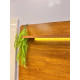 Rack com Painel Cristal para Tvs até 70" e Led - Cinamomo / Off White