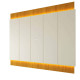 Painel Magnífico 220 para Tvs até 75″ c/ Led - Naturale/Off White