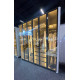 Guarda Roupa Casal com 6 Portas Reflecta com Pés com Led Innova - Off White