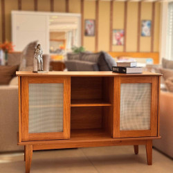 Aparador Buffet Detroit 3 Portas - Nature 