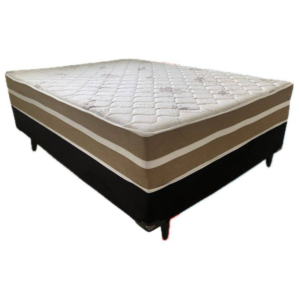 Cama Box Conjugado Solteiro Spring Molas 88x188