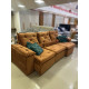 Sofá Retrátil Reclinável Grécia 2.70m - Veludo Terracota