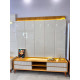 Conjunto Painel Magnífico 220 + Rack Magnífico 212 - Naturale/Off White