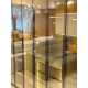 Guarda Roupa Casal com 6 Portas Reflecta com Pés com Led Innova - Off White