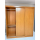 Guarda Roupa Oslo 3 Portas de Correr c/ 4 Gavetas - Rufato - Naturale
