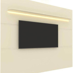 Painel Royal 2.2 c/ Led para TV até 75 " - Off White Painel Royal 2.2 c/ Led para TV até 75 " - Off White