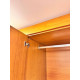 Guarda Roupa Hawaii 6 Portas Frisado - Rufato - Naturale/Off White