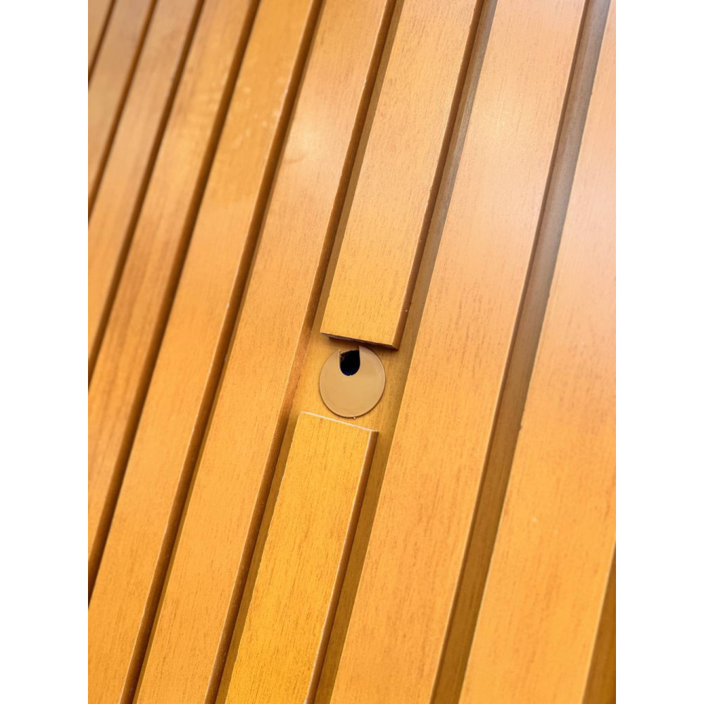 Home Ripado Tucumã 1.4 c/ Led para TV até 58"- Nature/Off White