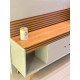 Rack Sevilha c/ Painel Sevilha para Tvs até 65" - Naturalle/ Off White