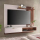 Home Suspenso Tocantins 160cm para TVs até 60 Polegadas - Off White /Nogueira Real