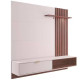 Home Suspenso Tocantins 160cm para TVs até 60 Polegadas - Off White /Nogueira Real
