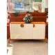 Aparador Buffet Buriti 3 portas - Off White/Nature