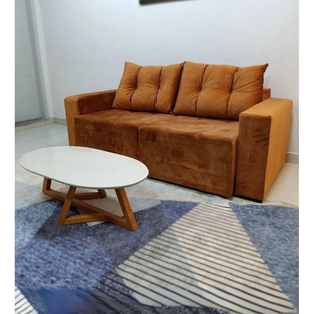 Sofá Retrátil Hawai 1,85 cm - Terracota