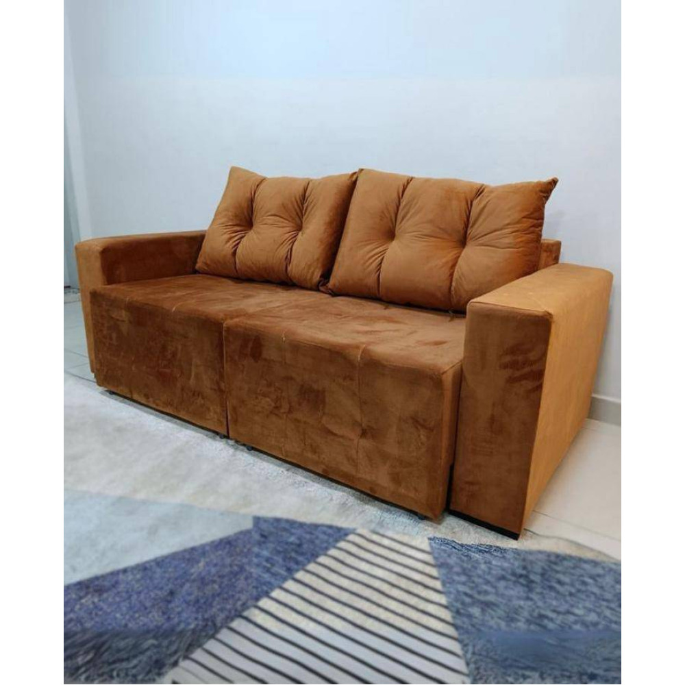 Sofá Retrátil Hawai 1,85 cm - Terracota
