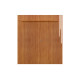 Painel Ripado Lyon 227 c/ Led cascata e Prateleira - Naturalle