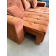 Sofá Pop Retrátil  2 m - Veludo Terracota 5008