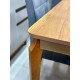 Mesa de Jantar Alegra Canto Copo 1,20 X 0,80 C/ 4 Cadeiras Julia - Veludo Cinza
