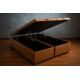 Base Box QUEEN Bau Bipartido - 158 - Marrom