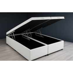 Base Box QUEEN Bau Bipartido - 158 -  Branca Base Box QUEEN Bau Bipartido - 158 -  Branca