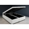 Base Box QUEEN Bau Bipartido - 158 -  Branca