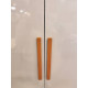 Guarda Roupa Nina Casal c/ Espelho 6 Portas 4 Gavetas - Nature/Off White