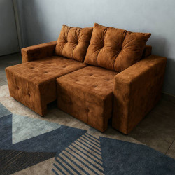 Sofá Retrátil Hawai 1,85 cm - Terracota Sofá Retrátil Hawai 1,85 cm - Terracota
