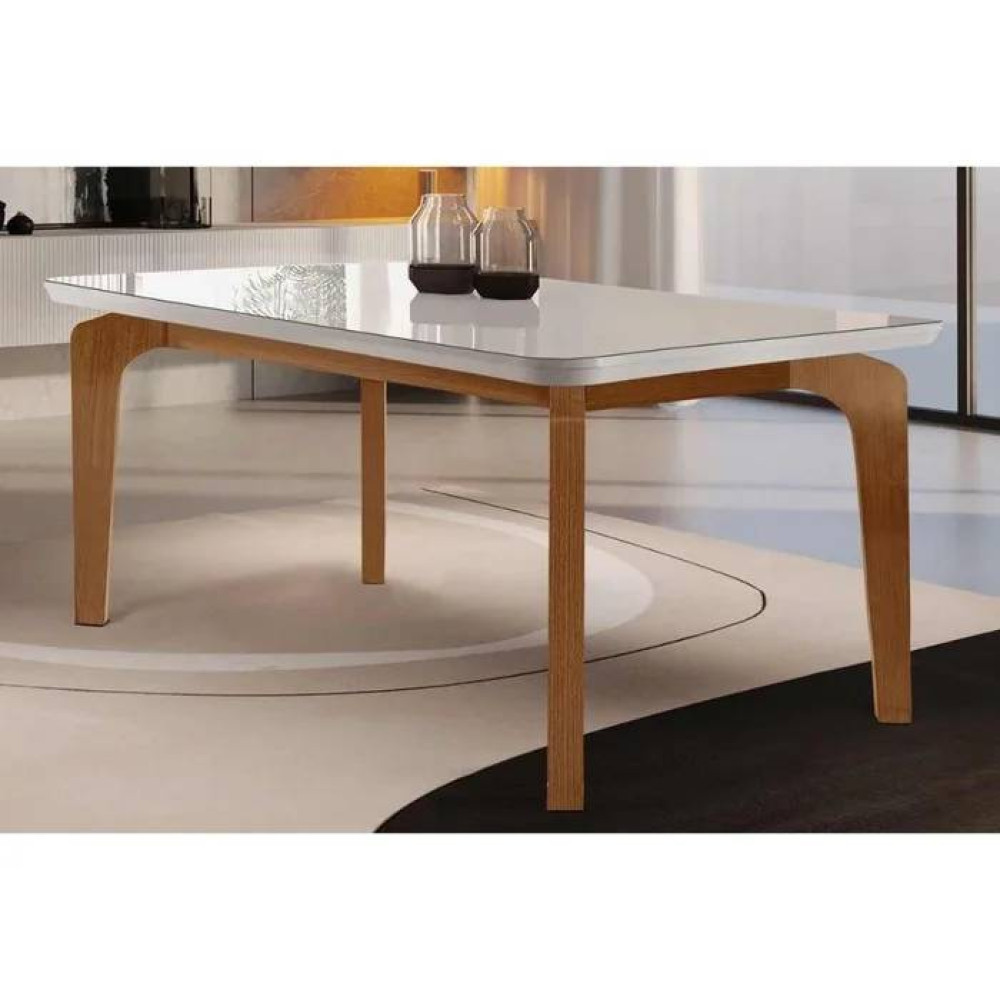 Mesa de Jantar Londrina 1.80cm Tampo Off White