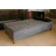 Sofá Cama 3 Lugares Arpoador - Innove Estofados - Veludo - Cinza